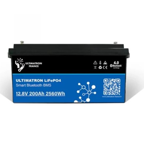 Batteria LiFePO4  12V 200Ah ULTIMATRON