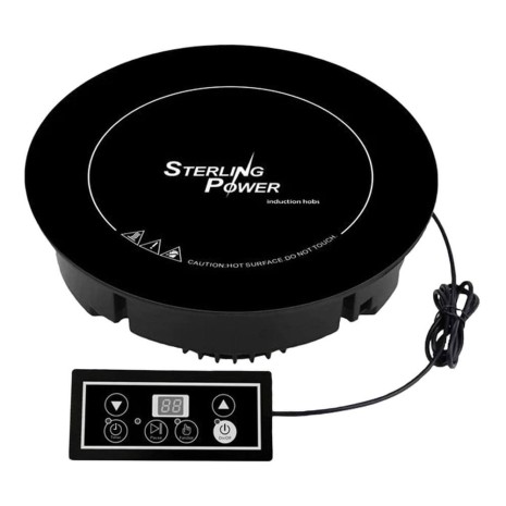 Piano induzione 1000W - 230V AC ad incasso Sterling Power