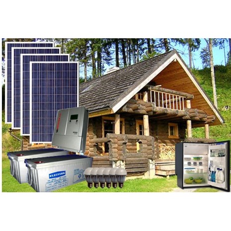 Kit solare a isola per impianti fotovoltaici isolati 1120W