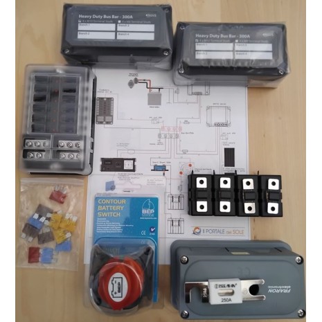 Kit  camperizzazione Gas Free 400W