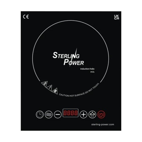 Piano induzione 1000W - 230V AC ad incasso Sterling Power