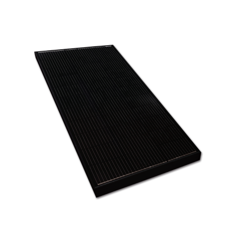 300W Pannello Fotovoltaico Monocristallino 24V ExtraSun con supporto integrato e 5m di cavo bipolare guainato