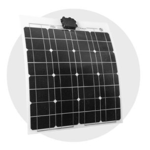 Pannello Solare Flessibile 45W Enecom | Made in Italy per Camper e Barche