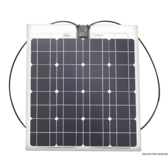 Pannello Solare Flessibile 45W Enecom | Made in Italy per Camper e Barche