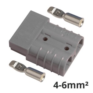 Connettore  2 pin 30A tipo Anderson