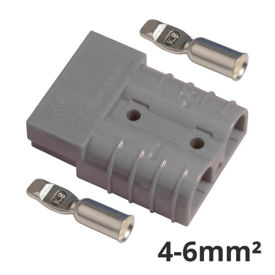 Connettore  2 pin 30A tipo Anderson