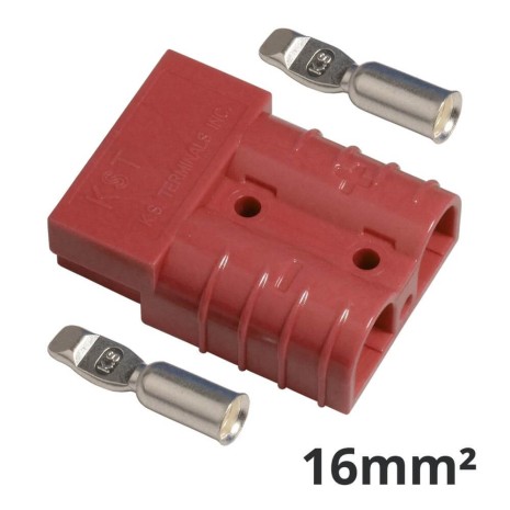 Connettore  2 pin 50A tipo Anderson