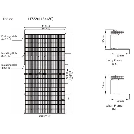 Kit fotovoltaico a isola 4,50 kW inverter 6kW e batterie 5kWh Litio