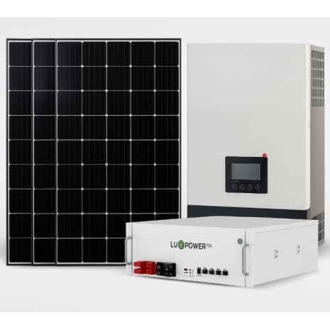 Kit a isola 2,42kW con accumulo Il Portale del Sole