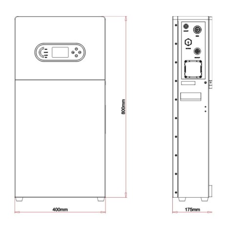 Inverter per accumulo Retrofi ZCS Azzurro BZT5000 monofase