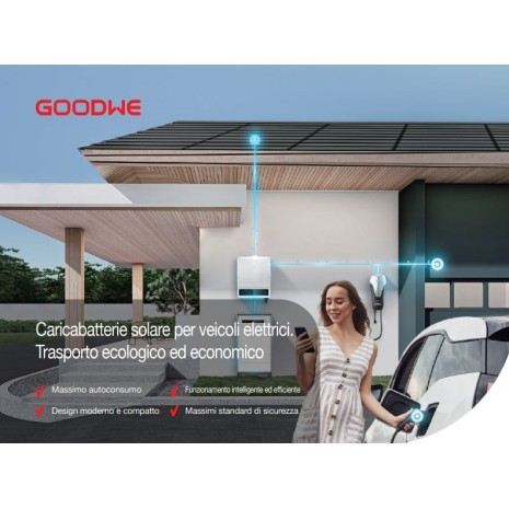 Wallbox GoodWe 7kW monofase - Colonnina Ricarica Auto