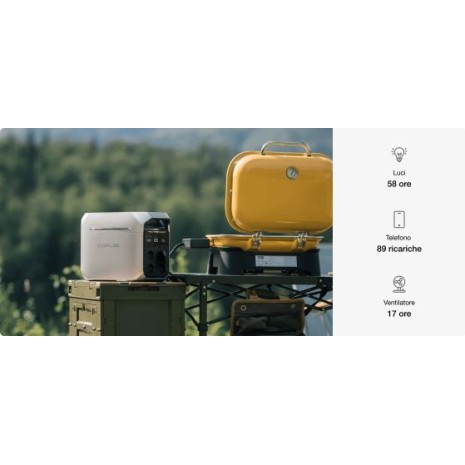 Kit Camperizzazione 435W con Power Station Delta 3 Ecoflow