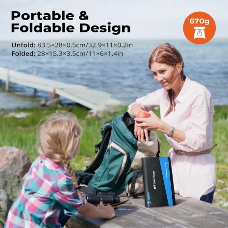 28W Solar Charger - Il Portale del Sole