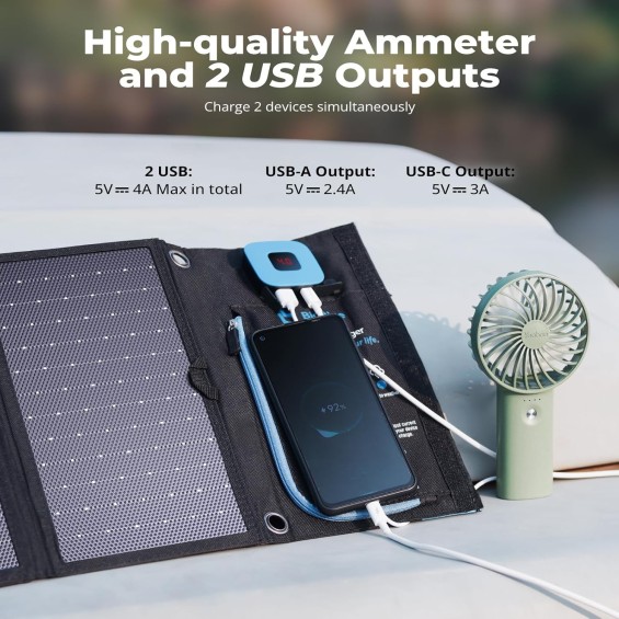 28W Solar Charger - Il Portale del Sole