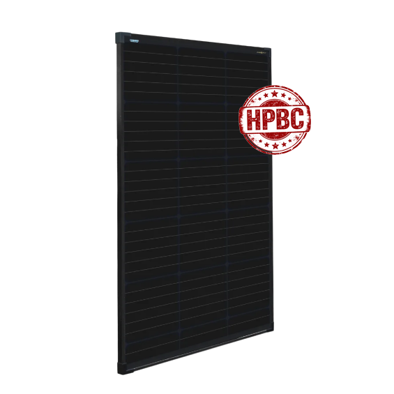 100W Pannello Fotovoltaico Monocristallino 12V HPCB All-Black Enjoy Solar®
