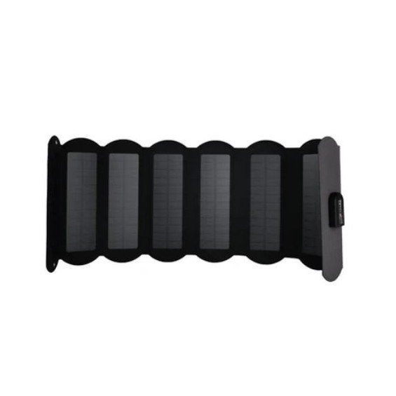 Caricatore solare portatile Phaesun Trek King 10 – 10 W, 5 V / 2000 mA, pieghevole, uscita USB