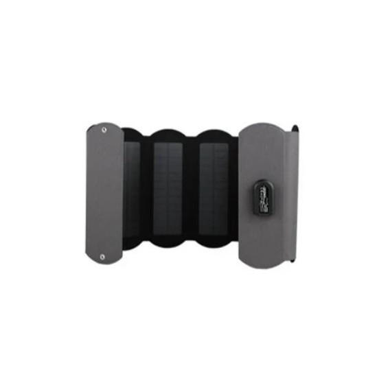 Caricatore solare portatile Phaesun Trek King 10 – 10 W, 5 V / 2000 mA, pieghevole, uscita USB