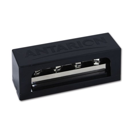 Sbarra di distribuzione 600A - 4xM8 colore nero