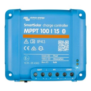 Regolatore di carica  MPPT 15A-12/24V Victron 100/15 SmartSolar