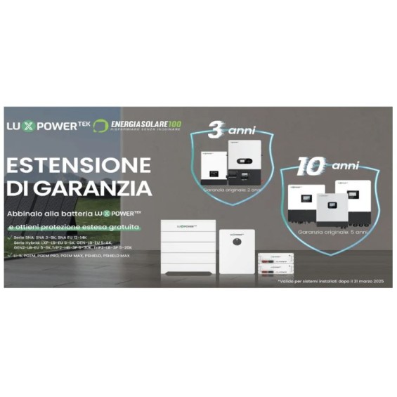 Inverter SNA15K LuxPowerTek garanzia
