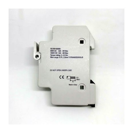 Portafusibile per fusibili 10x38