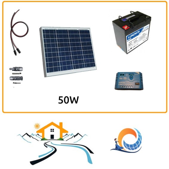 Kit fotovoltaico Weekend a Isola 0,4 kWh