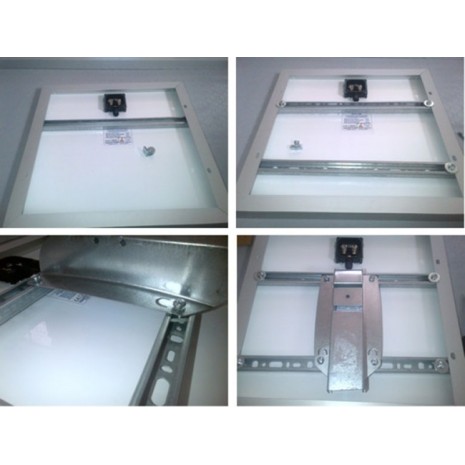Supporto testapalo per pannello fotovoltaico 20W
