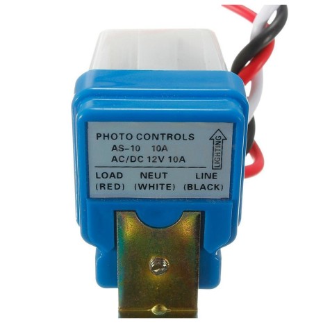 Relè crepuscolare 12V CC