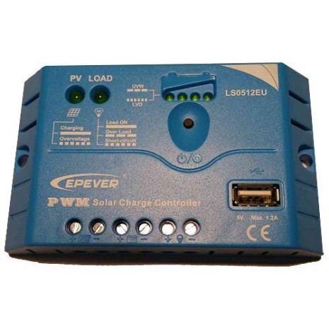 Regolatore di carica 10A 12V con USB