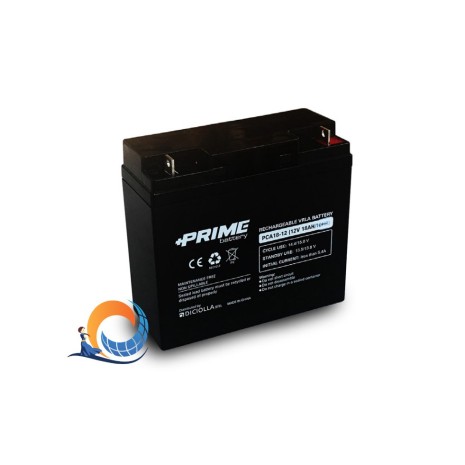 Batteria 18Ah-12V Prime Batteria AGM - Il Portale del Sole