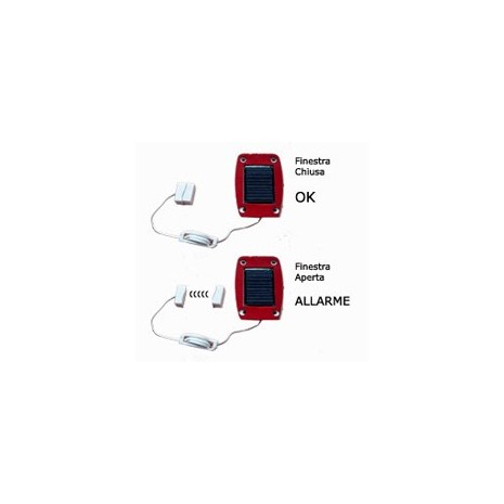 Allarmi per porta o finestra a energia solare