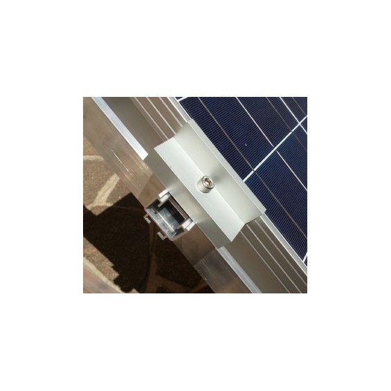 Supporto pannello solare su lamiera grecata o tegola canadese