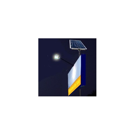 Kit illuminazione insegna a energia solare