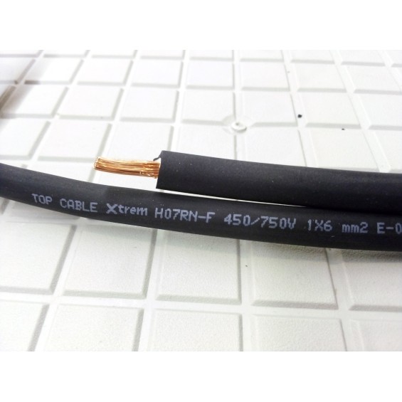 Cavo 1x6 Extrem H07RN-F