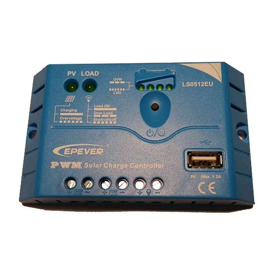 Regolatore di carica 5A con presa USB